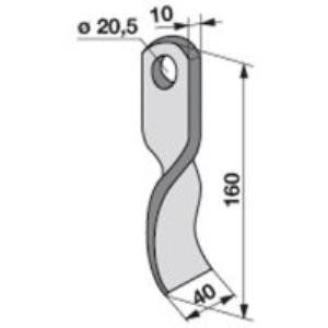 Schlegelmesser zu Cosma Mulcher